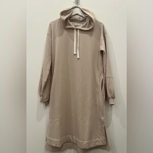 KOOLABURRA by UGG sweater hoodie dress beige sz XS loungewear relaxed fit soft